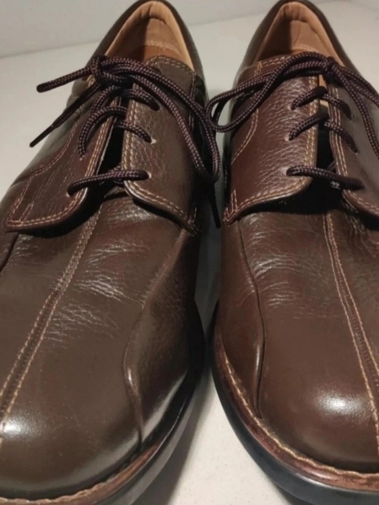 Nunn Bush Other - Nunn Bush Mens 9M Brown Leather & Sheepskin Lining Lace Up Loafers NEW